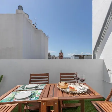 Duplex Tejon & Private Terrace By Ele Apartments Malaga Exterior photo